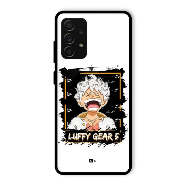 Luffy Gear 5 Glass Back Case for Galaxy A53 5G