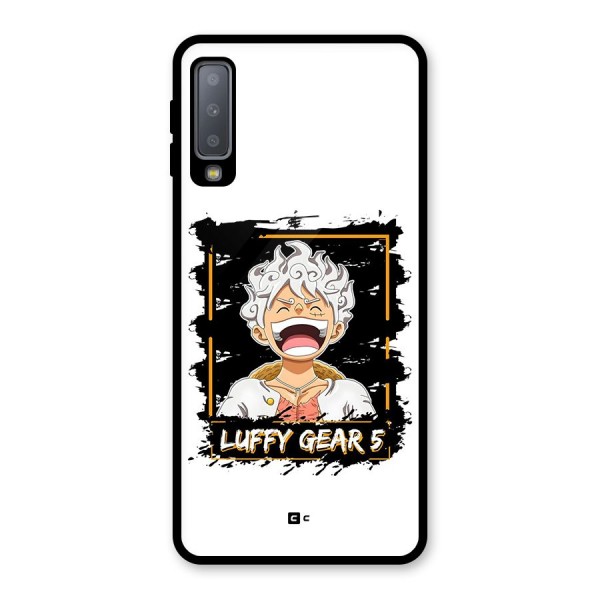 Luffy Gear 5 Glass Back Case for Galaxy A7 (2018)