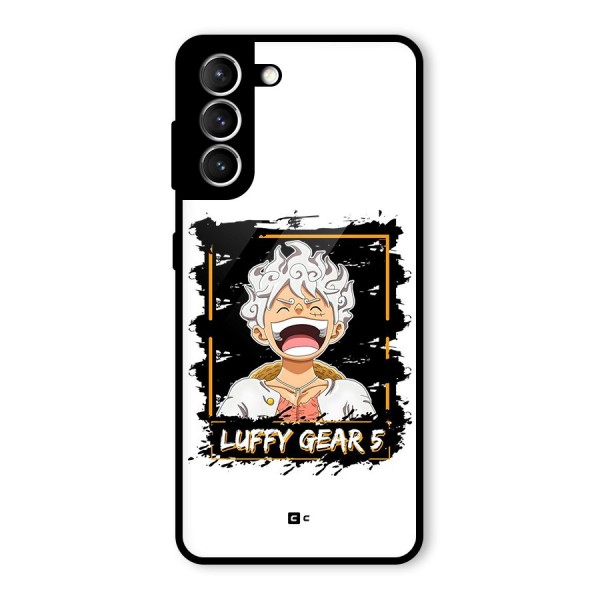 Luffy Gear 5 Glass Back Case for Galaxy S21 5G