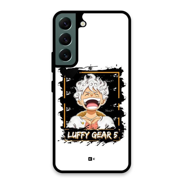 Luffy Gear 5 Glass Back Case for Galaxy S22 5G