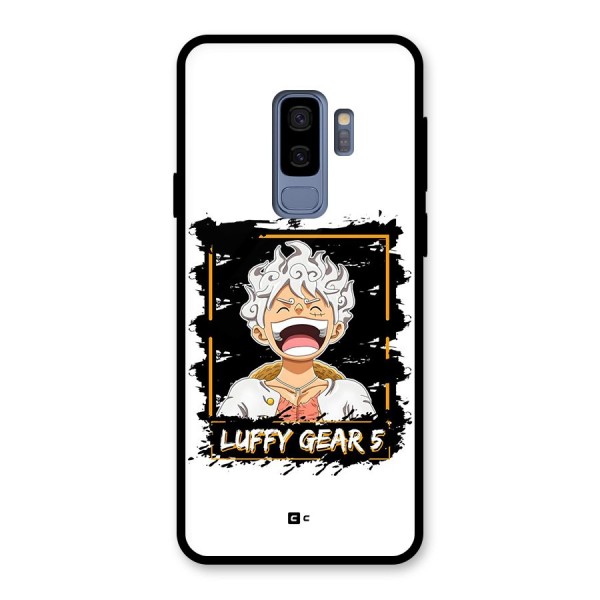 Luffy Gear 5 Glass Back Case for Galaxy S9 Plus