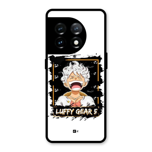 Luffy Gear 5 Glass Back Case for OnePlus 11
