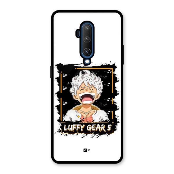 Luffy Gear 5 Glass Back Case for OnePlus 7T Pro