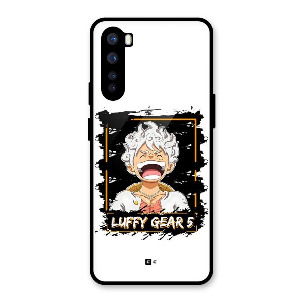 Luffy Gear 5 Glass Back Case for OnePlus Nord