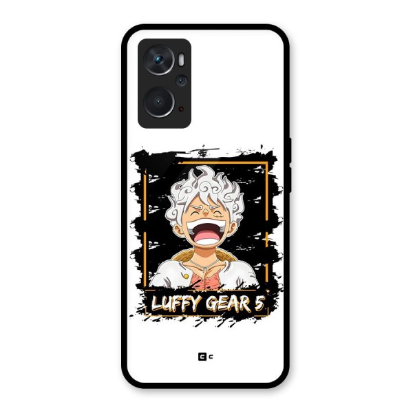 Luffy Gear 5 Glass Back Case for Oppo K10 4G