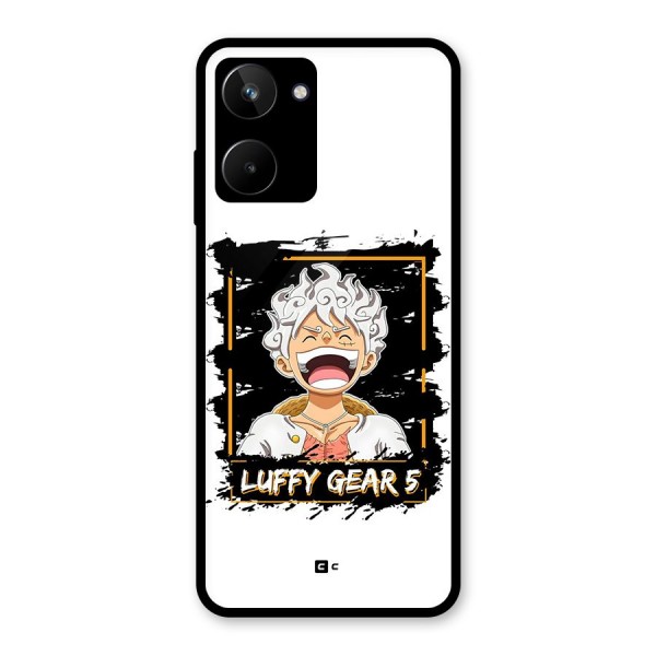 Luffy Gear 5 Glass Back Case for Realme 10