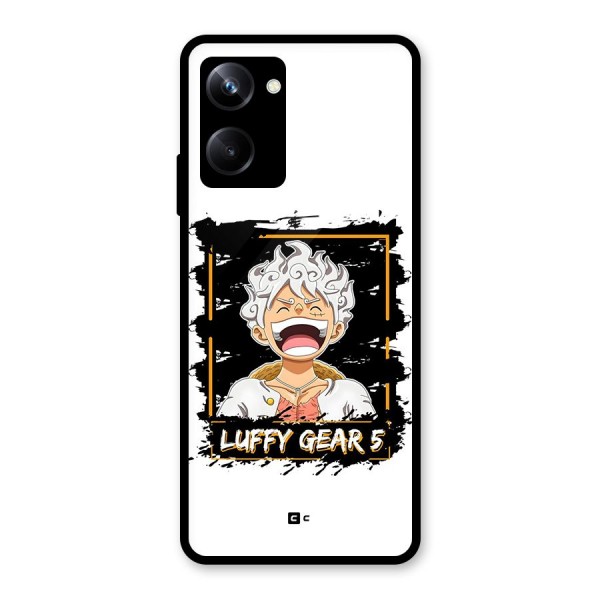 Luffy Gear 5 Glass Back Case for Realme 10 Pro