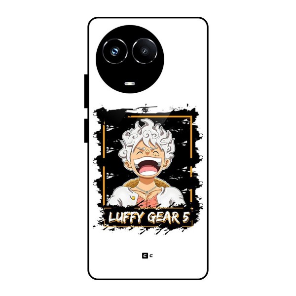 Luffy Gear 5 Glass Back Case for Realme 11X