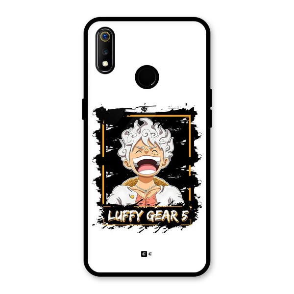 Luffy Gear 5 Glass Back Case for Realme 3i