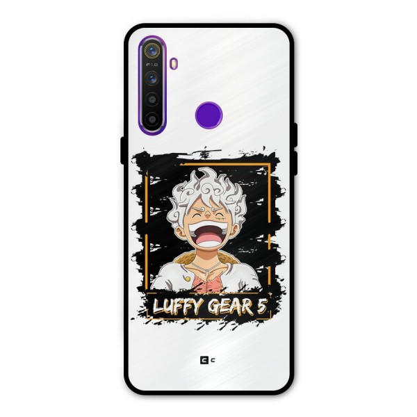 Luffy Gear 5 Glass Back Case for Realme 5s