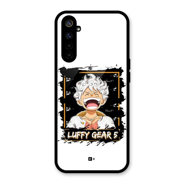 Luffy Gear 5 Glass Back Case for Realme 6i