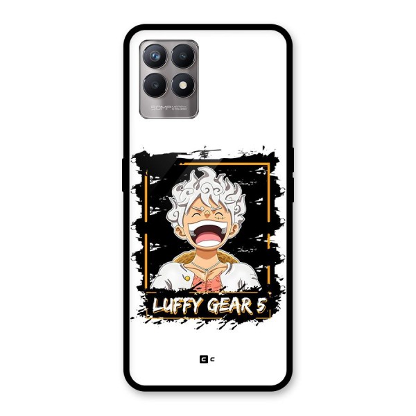 Luffy Gear 5 Glass Back Case for Realme 8i