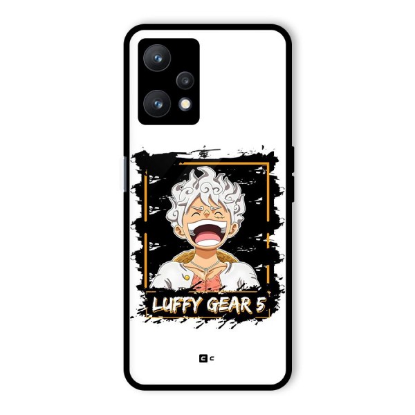Luffy Gear 5 Glass Back Case for Realme 9 Pro 5G