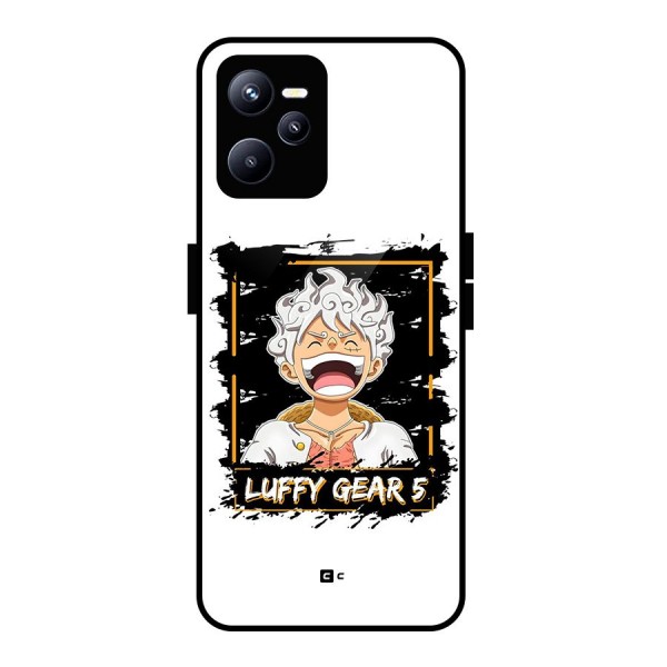 Luffy Gear 5 Glass Back Case for Realme C35