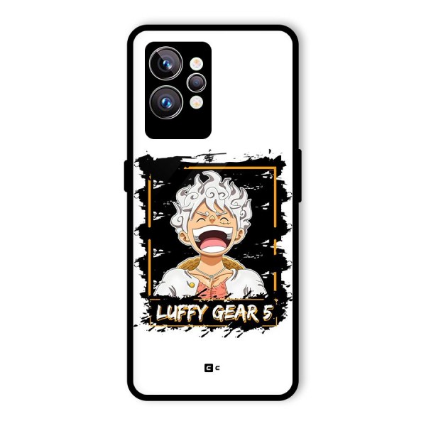 Luffy Gear 5 Glass Back Case for Realme GT2 Pro