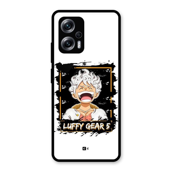 Luffy Gear 5 Glass Back Case for Redmi K50i