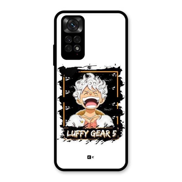 Luffy Gear 5 Glass Back Case for Redmi Note 11S