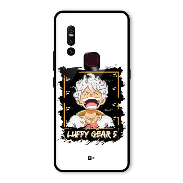 Luffy Gear 5 Glass Back Case for Vivo V15