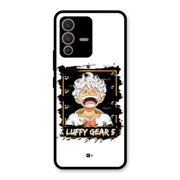 Luffy Gear 5 Glass Back Case for Vivo V23 5G