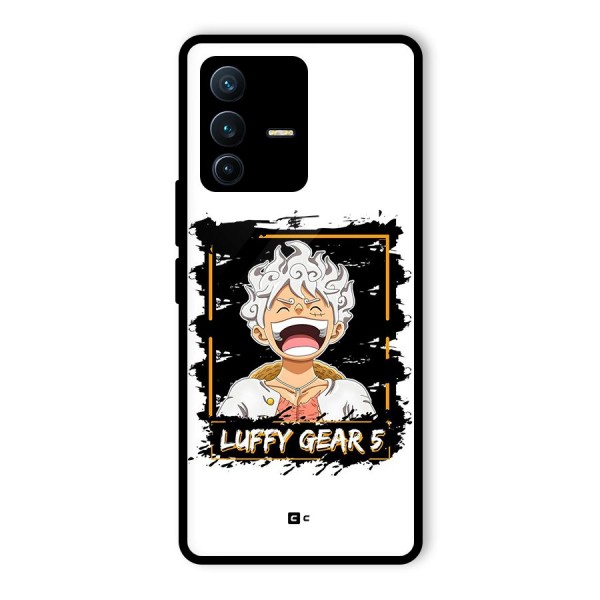 Luffy Gear 5 Glass Back Case for Vivo V23 Pro