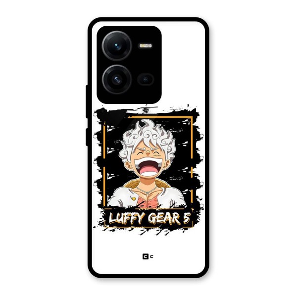 Luffy Gear 5 Glass Back Case for Vivo V25