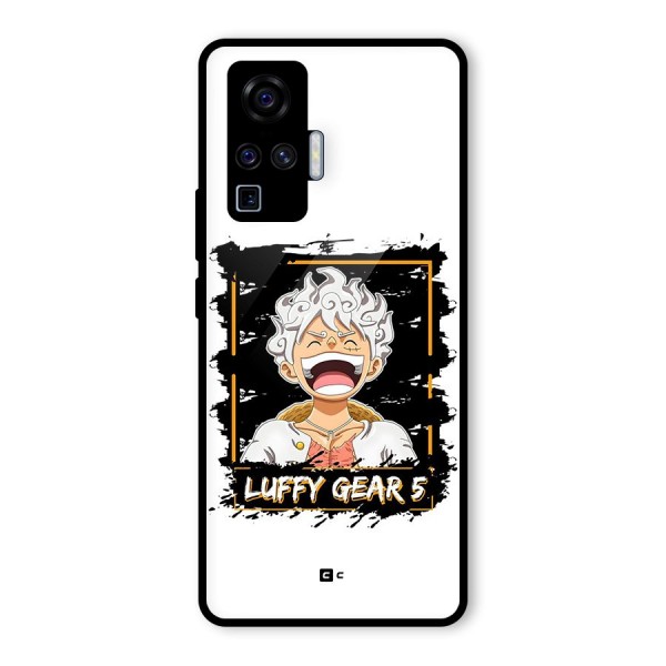 Luffy Gear 5 Glass Back Case for Vivo X50 Pro