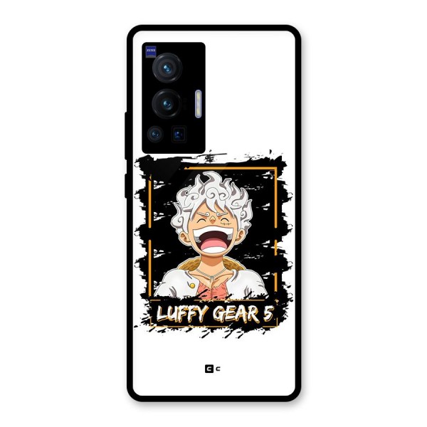 Luffy Gear 5 Glass Back Case for Vivo X70 Pro