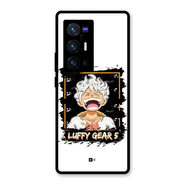 Luffy Gear 5 Glass Back Case for Vivo X70 Pro Plus