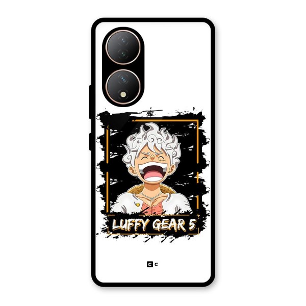 Luffy Gear 5 Glass Back Case for Vivo Y100A