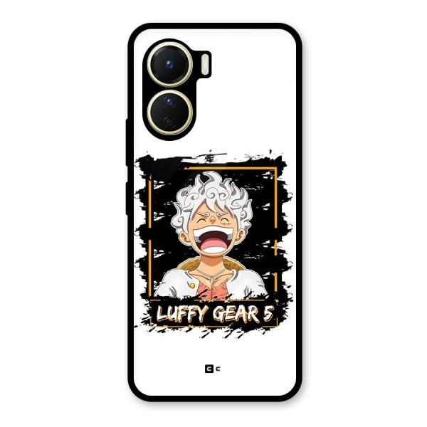 Luffy Gear 5 Glass Back Case for Vivo Y16