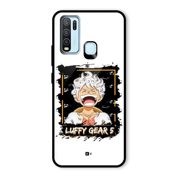 Luffy Gear 5 Glass Back Case for Vivo Y30