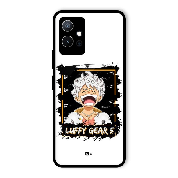 Luffy Gear 5 Glass Back Case for Vivo Y75 5G