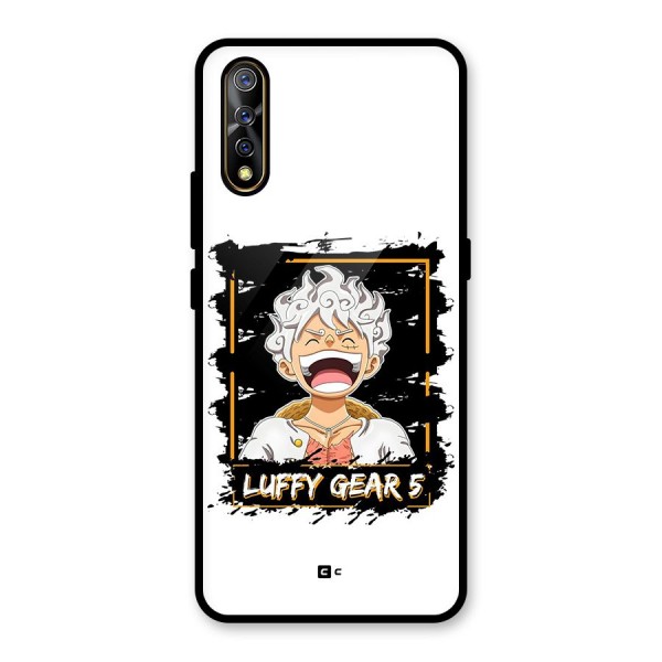 Luffy Gear 5 Glass Back Case for Vivo Z1x