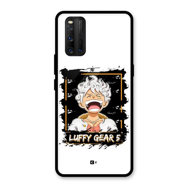 Luffy Gear 5 Glass Back Case for Vivo iQOO 3