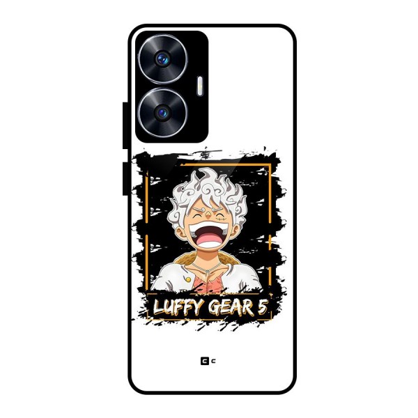 Luffy Gear 5 Glass Back Case for realme C55