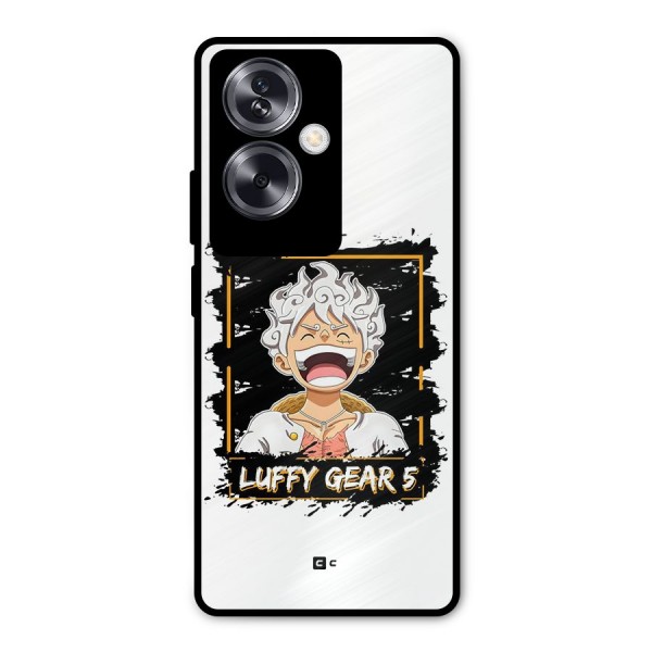 Luffy Gear 5 Metal Back Case for Oppo A79 5G