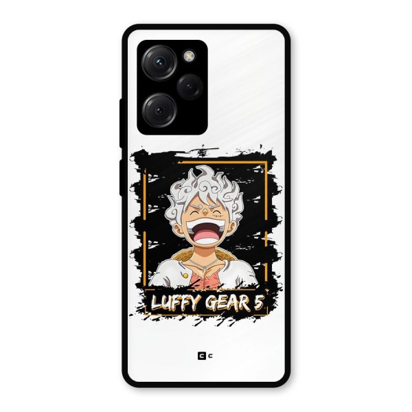 Luffy Gear 5 Metal Back Case for Poco X5 Pro