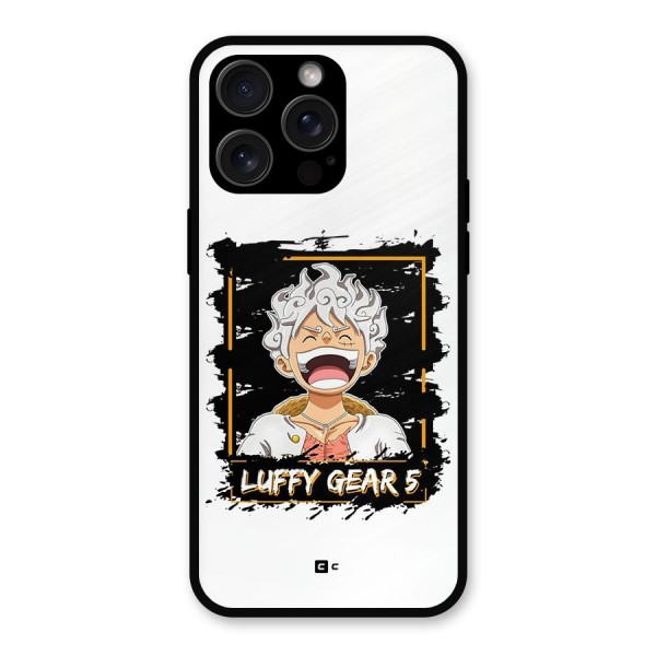 Luffy Gear 5 Metal Back Case for iPhone 15 Pro Max