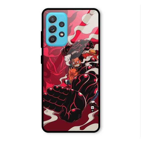 Luffy Gear Fourth Glass Back Case for Galaxy A52