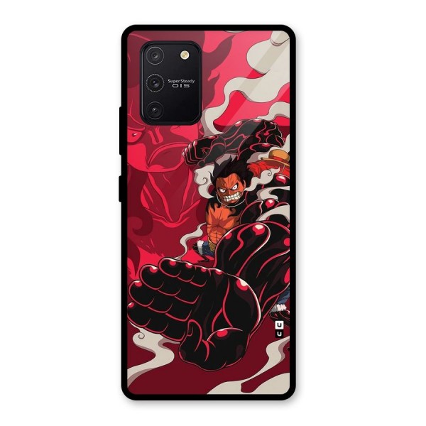 Luffy Gear Fourth Glass Back Case for Galaxy S10 Lite