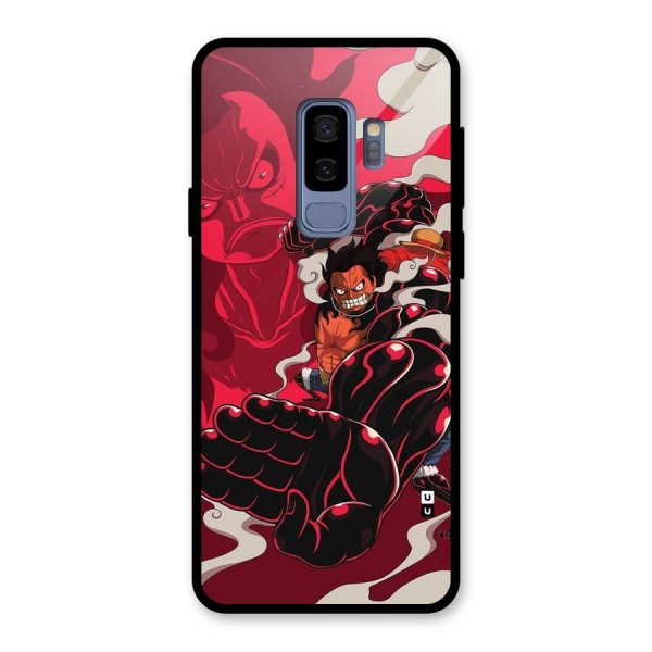 Luffy Gear Fourth Glass Back Case for Galaxy S9 Plus