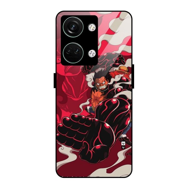 Luffy Gear Fourth Glass Back Case for Oneplus Nord 3