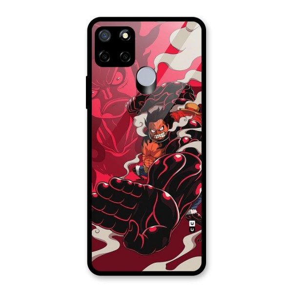 Luffy Gear Fourth Glass Back Case for Realme C12