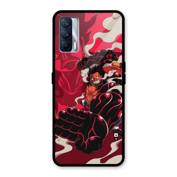 Luffy Gear Fourth Glass Back Case for Realme X7