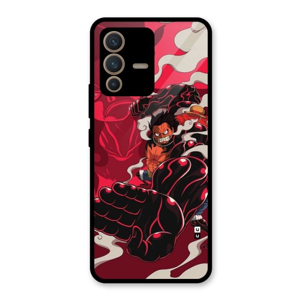 Luffy Gear Fourth Glass Back Case for Vivo V23 5G