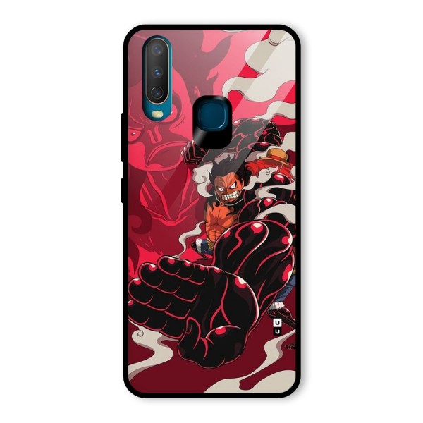 Luffy Gear Fourth Glass Back Case for Vivo Y12