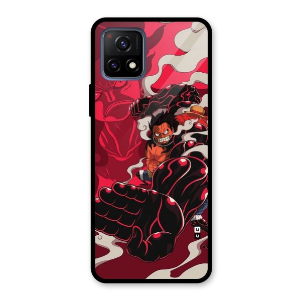 Luffy Gear Fourth Glass Back Case for Vivo Y72 5G