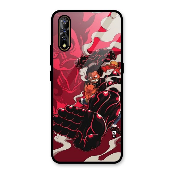 Luffy Gear Fourth Glass Back Case for Vivo Z1x