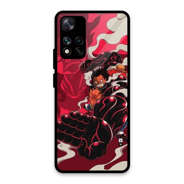 Luffy Gear Fourth Glass Back Case for Xiaomi 11i 5G