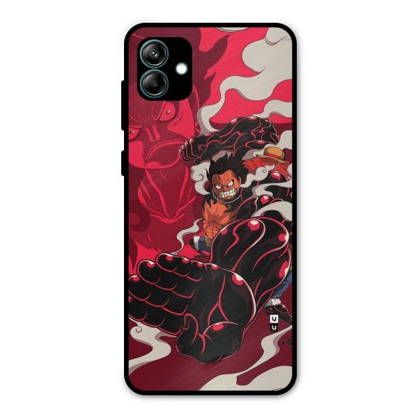 Luffy Gear Fourth Metal Back Case for Galaxy A04